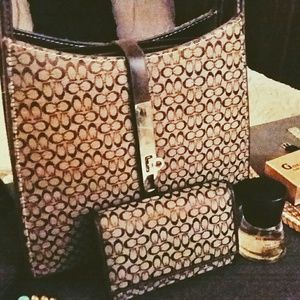 Handbag & Matching Wallet